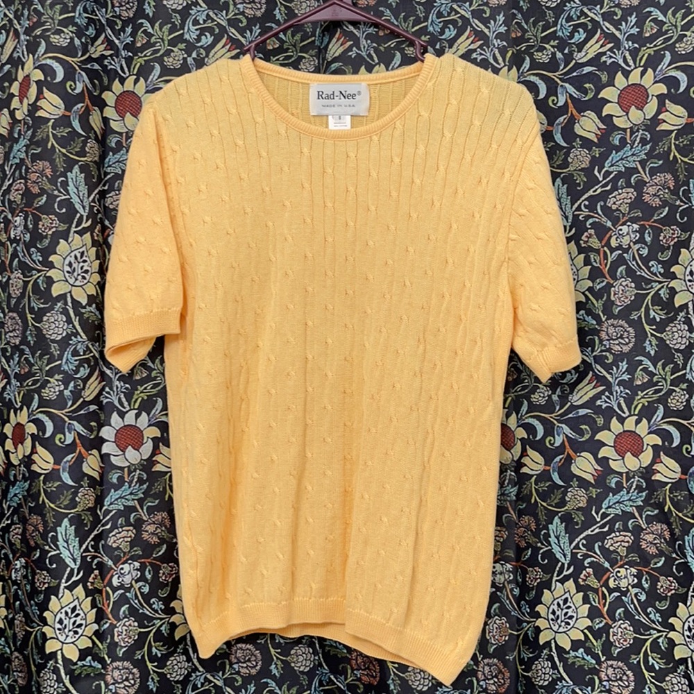 Deadstock Vintage Lightweight Cable Pullover
